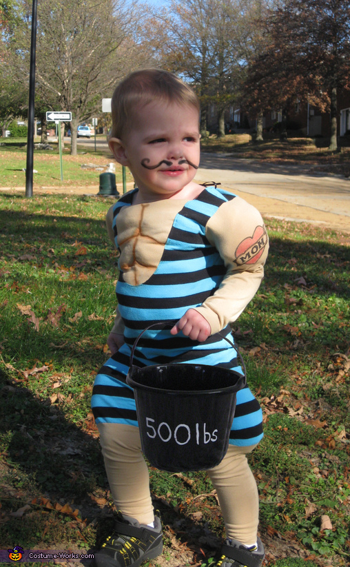 Strong Man Toddler Costume, Kids Strong Man Costume, Toddler Boy Costume,  Kids Halloween Costume, Boy Costume, Circus Costume, Kid Costume 