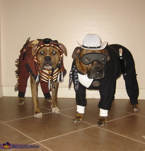 The Lone Hound and Tonta Costume