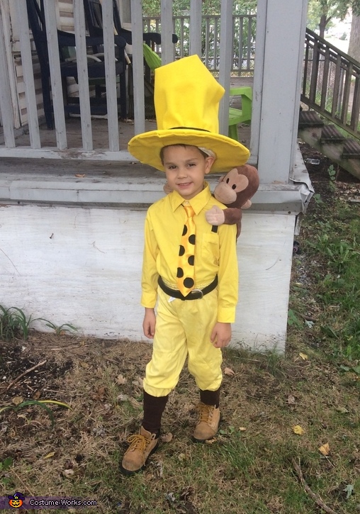 The Man in the Yellow Hat Costume