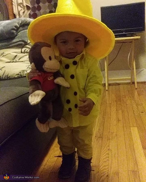 The Man in The Yellow Hat Costume | Halloween Party Costumes - Photo 2/2