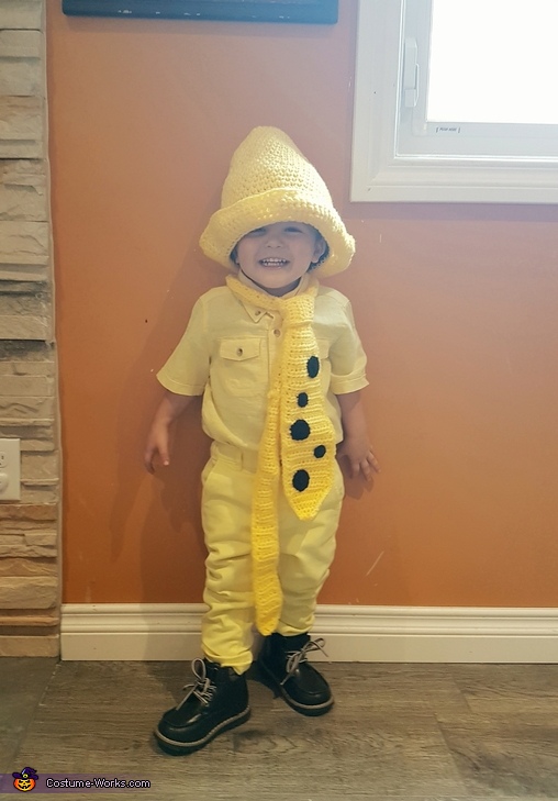 The Man in the Yellow Hat Costume