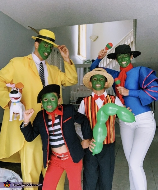 The Mask Movie Family Costume