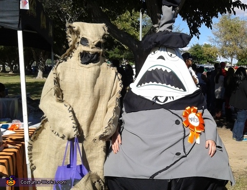 The Mayor and Oogie Boogie Costume