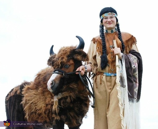 Miniature Horse Buffalo Costume