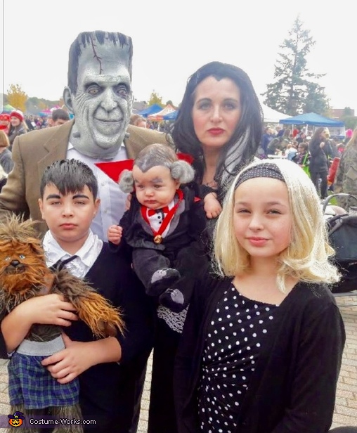 The Munster Family Costume