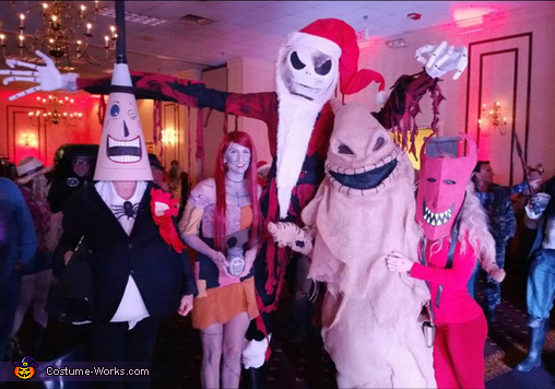 nightmare before christmas santa costume