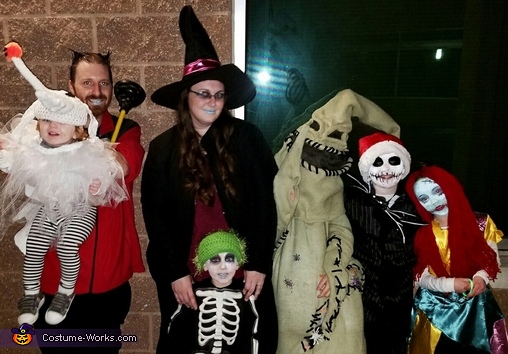 The Nightmare Before Christmas Family Halloween Costume