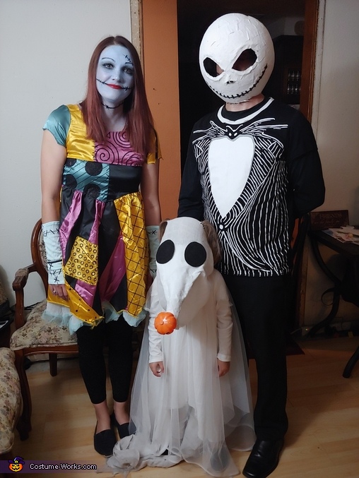 The Nightmare Before Christmas Family Costume
