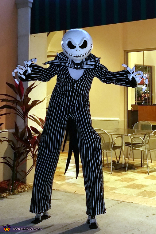 The Nightmare Before Christmas Jack Skellington Cosplay Halloween Costume 