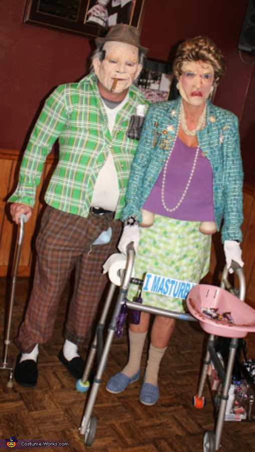 The Old Horny Couple Costume