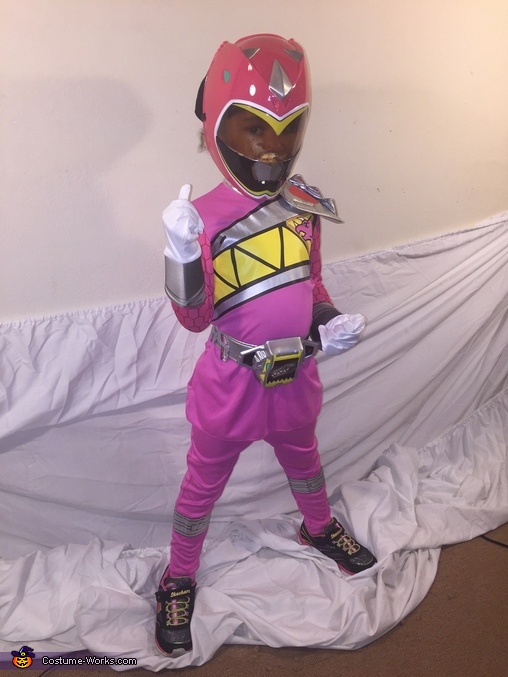 The Pink Ranger Costume