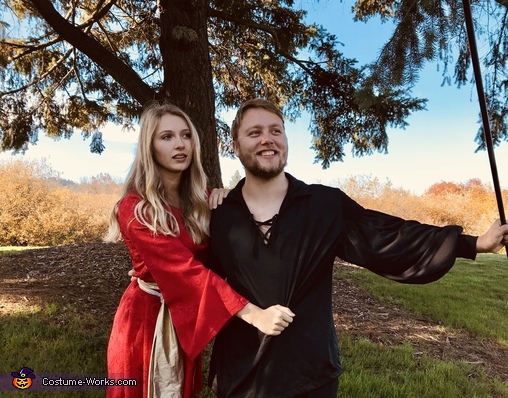 princess bride westley and buttercup costume