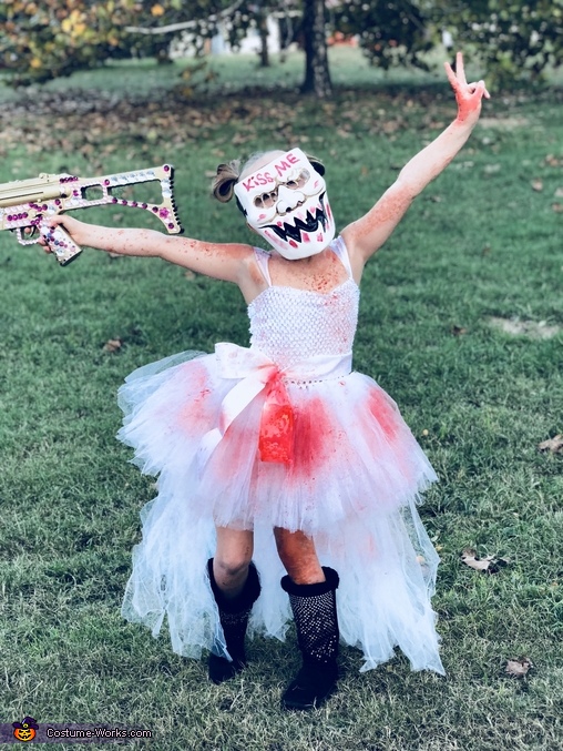 The purge clearance halloween costume girl