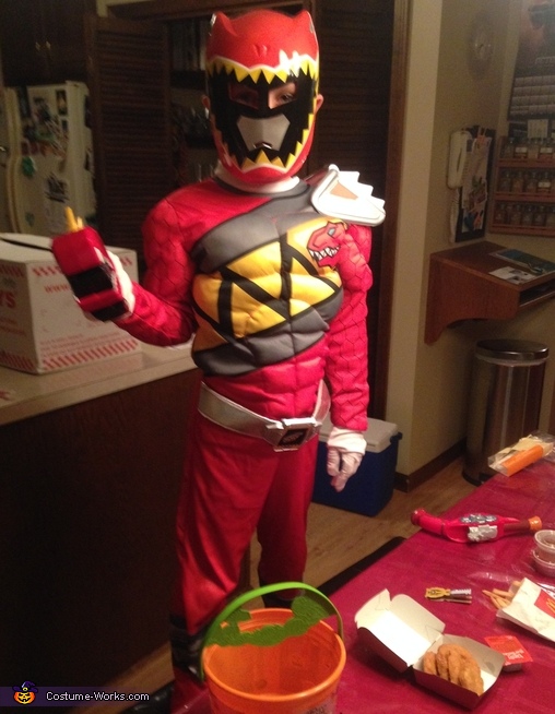 The Red Power Ranger Costume