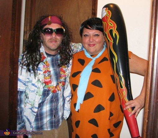 The Rollingstone and Fred Flintstone Costume