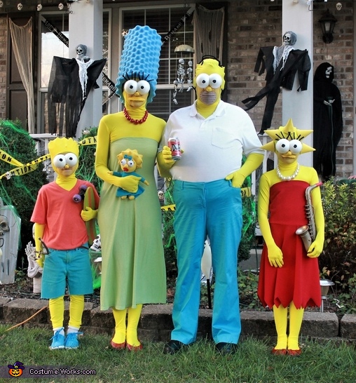 The Simpsons Family Costume | Step by Step Guide