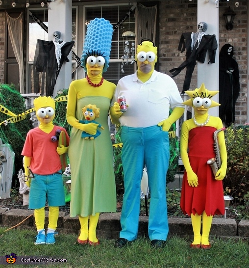 The Simpsons Family Costume