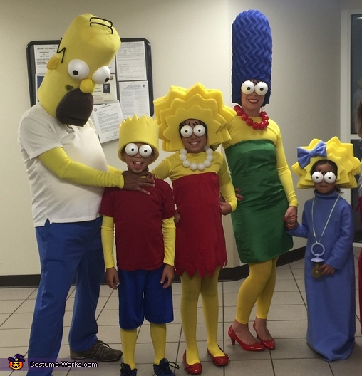 The Simpsons Family Costume