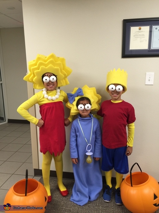 Creative The Simpsons Family Costume - Photo 2/3
