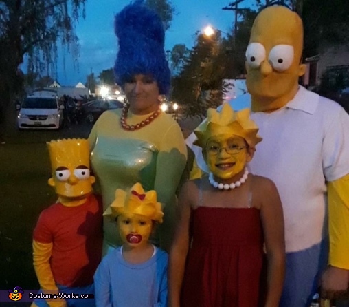 The Simpsons Family Costume | Best DIY Costumes