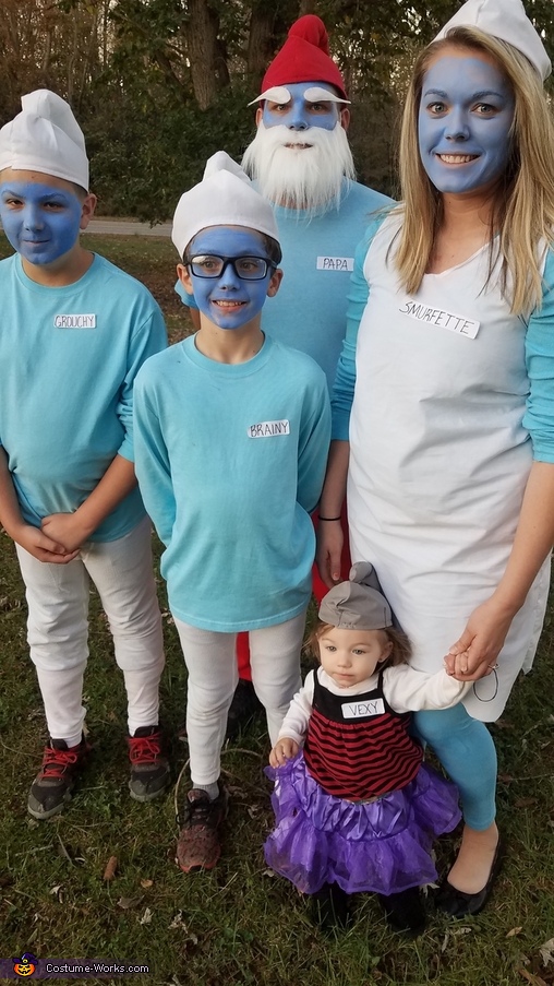 The Smurf Family Costume