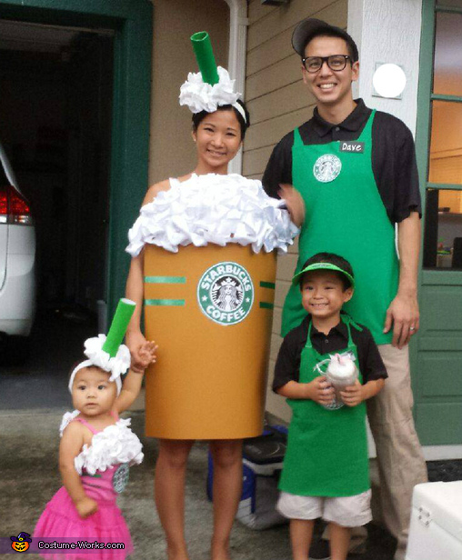The Starbucks Family Costume