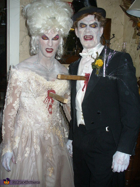 The Undead Bride and Groom Costume
