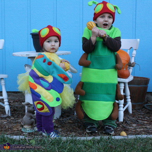 The Very Hungry Caterpillar and Beautiful Butterfly Costume
