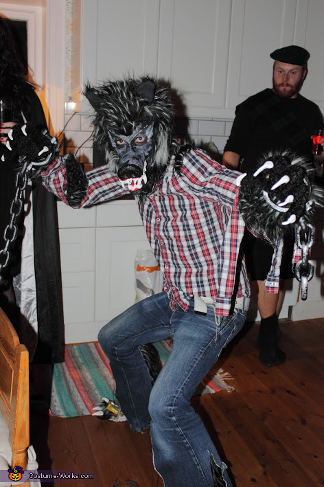 homemade werewolf costumes