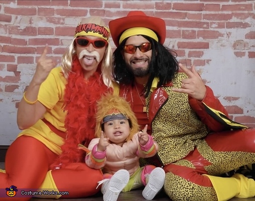 The WrestleMania Family: The New Triple Threat Costume