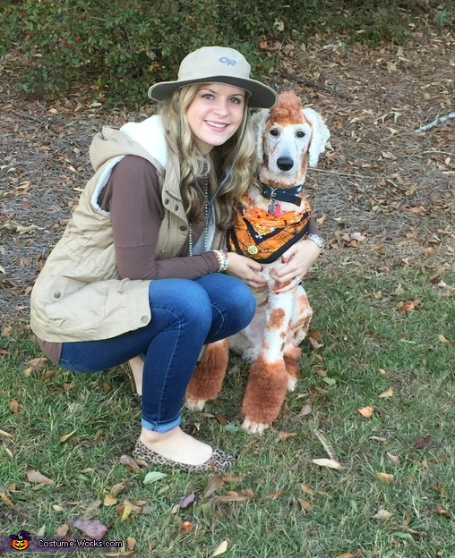 The ZooKeeper and her Giraffe Costume | DIY Costumes Under $35 - Photo 3/3