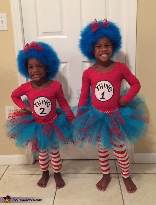 Thing 1 and Thing 2 Costume