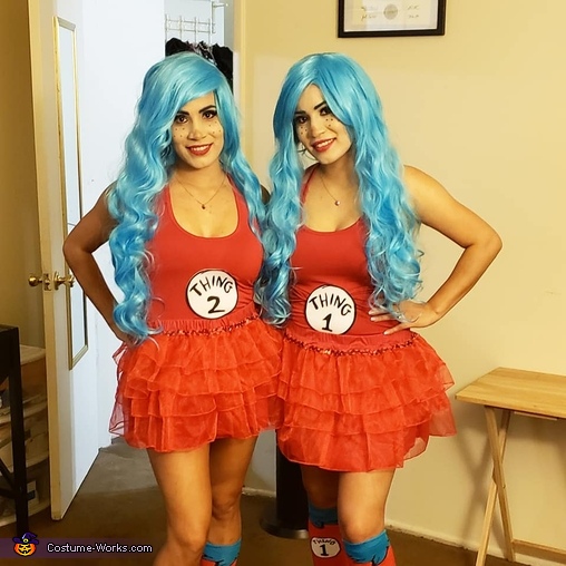Thing 1 and Thing 2 Costume | Mind Blowing DIY Costumes