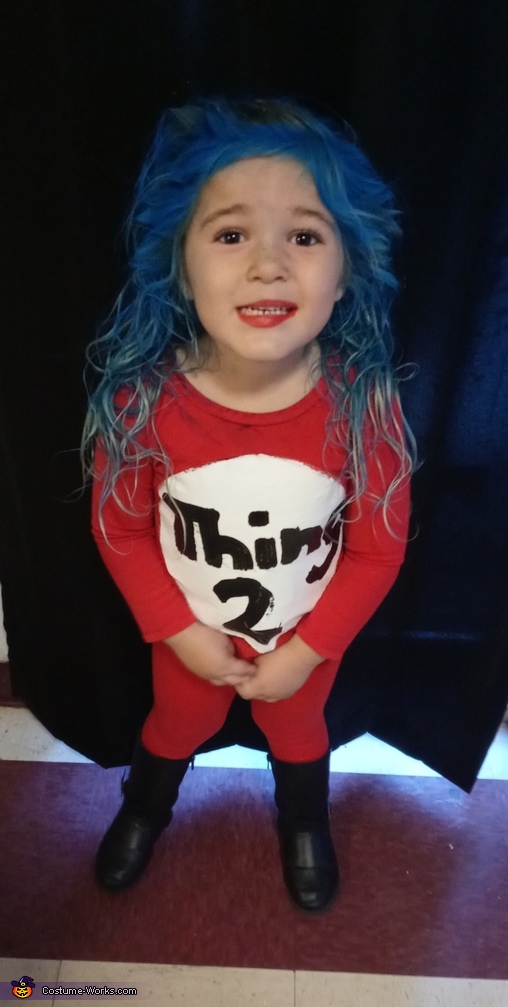 Thing 2 Costume