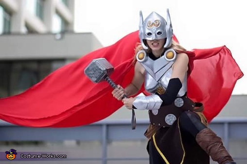 homemade thor costume for kids