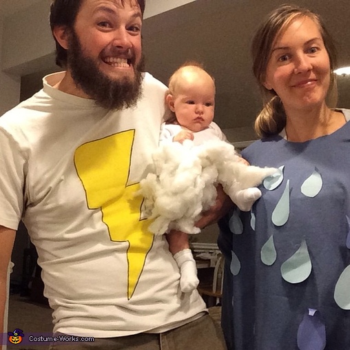 Thunderstorm Family Costume