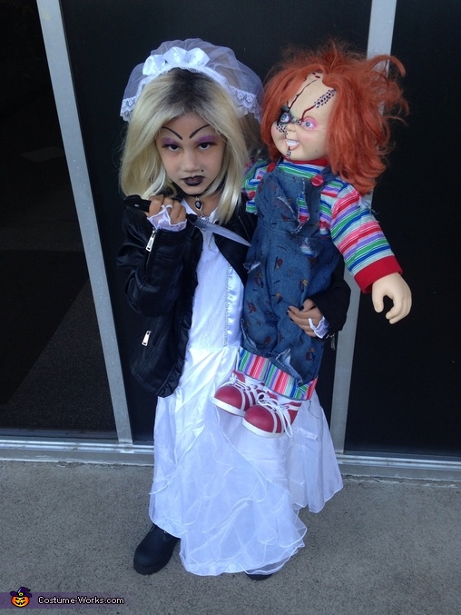 Chucky and tiffany outlet halloween costumes