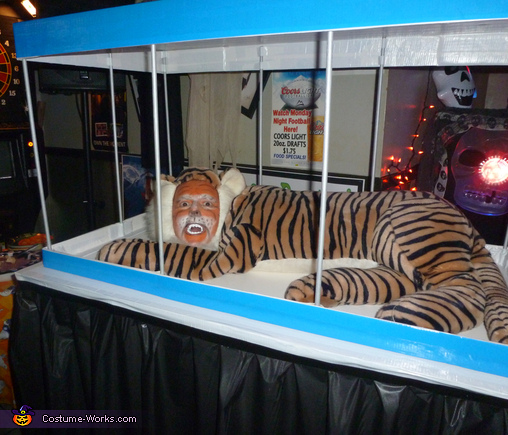 Tiger in a Cage Costume