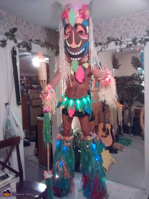 Tiki Man Costume