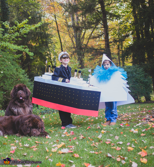 Titanic and Iceberg Costume