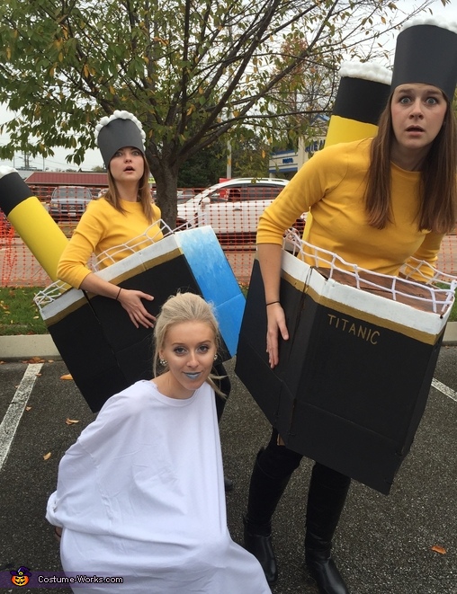 Titanic and Iceberg Group Halloween Costume