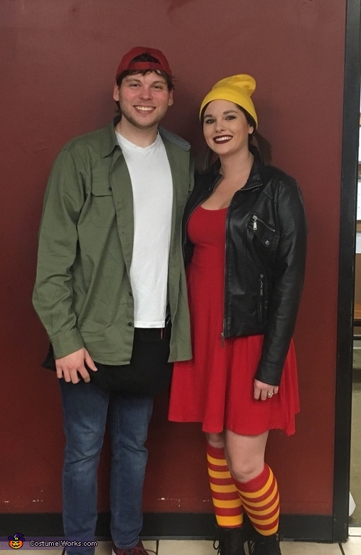 TJ and Spinelli Costume
