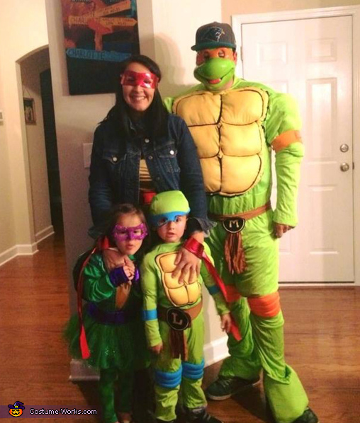 TMNT Family Costume