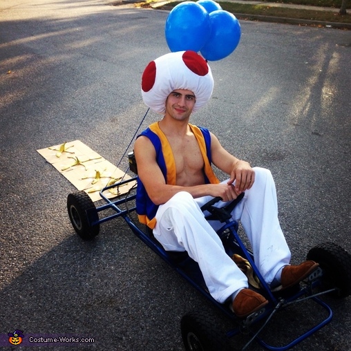 Toad from "Mario Party" Costume