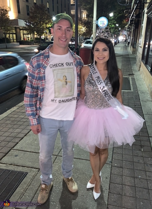 Toddlers in Tiaras and Stage Dad Costume