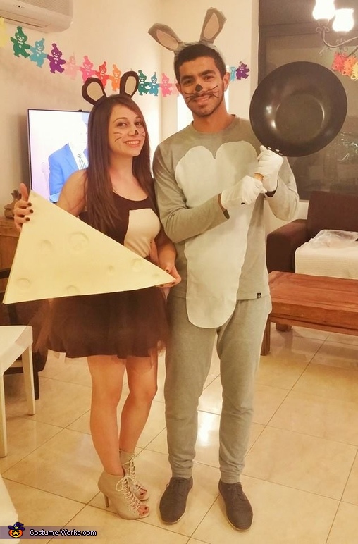 Tom and Jerry Couple Costume