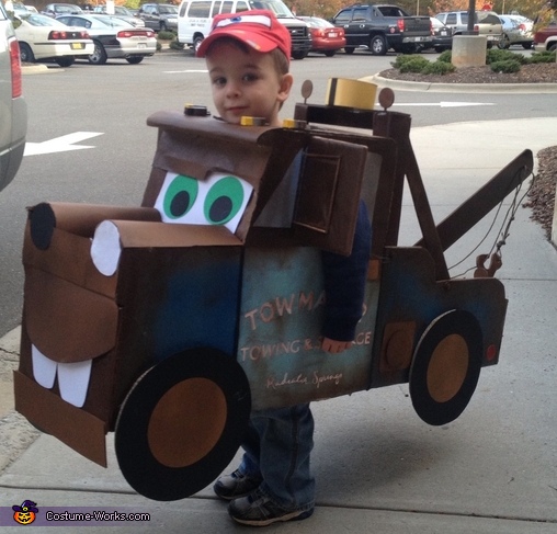 DIY Tow Mater Costume