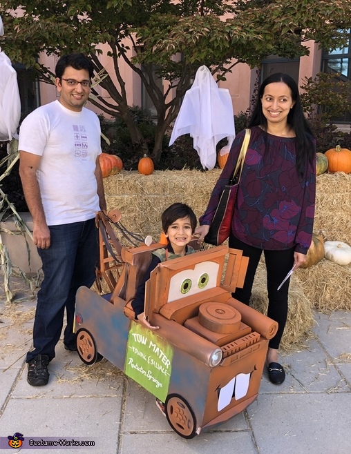 Tow Mater Costume