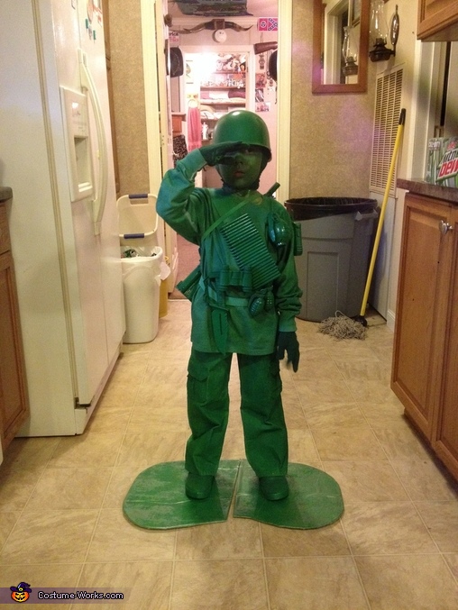 How to make a toy soldier halloween costume | ann's blog