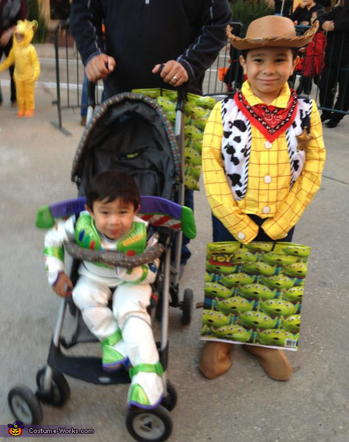 Toy Story Buzz and Woody Costume